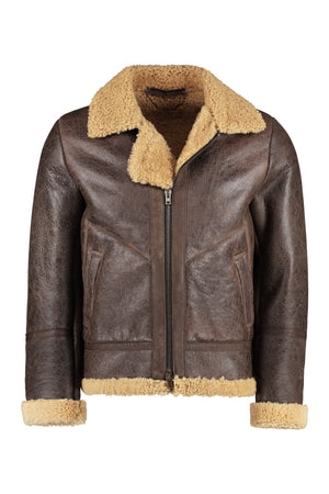 Bram short sheepskin jacket-0